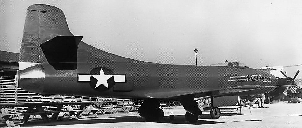 Un D-558-1 au sol