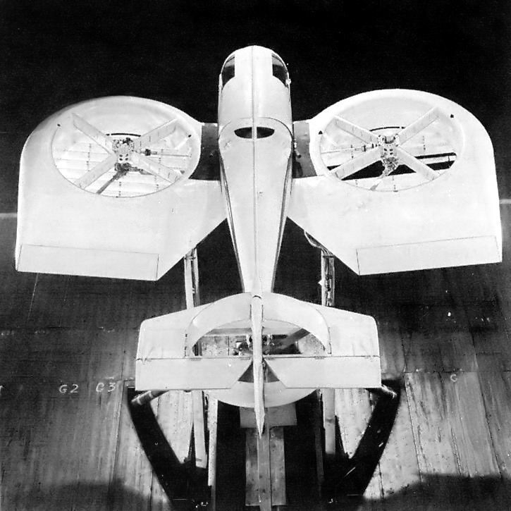 Le Vanguard lors d'essai en soufflerie à la NASA