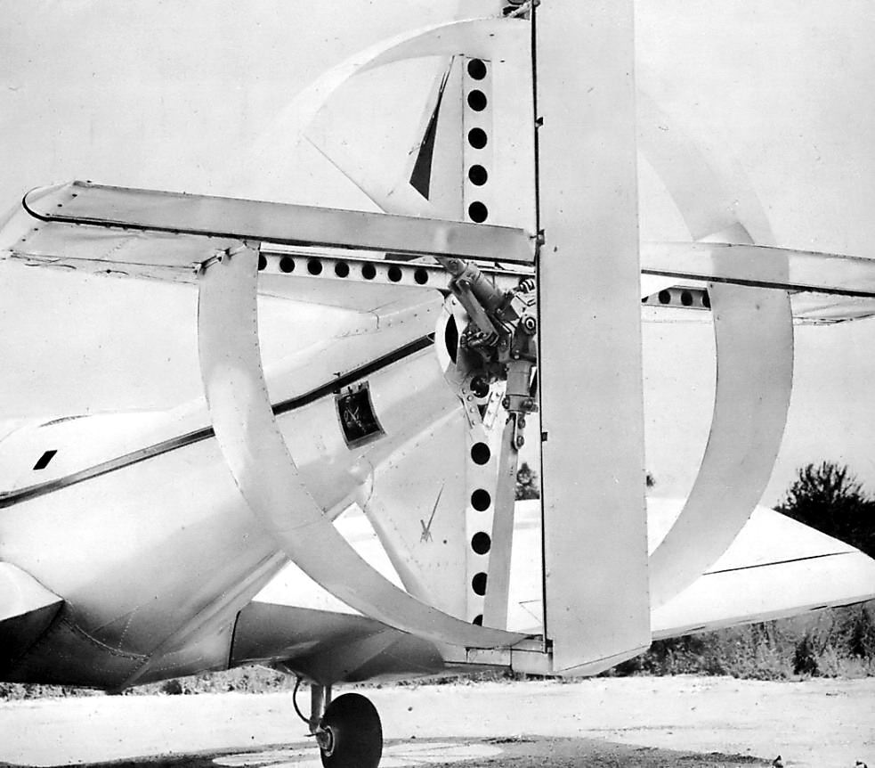 L'hélice arrière du Vanguard 2C