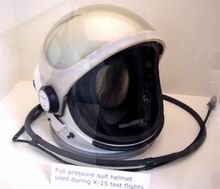 Le casque des pilotes de X-15