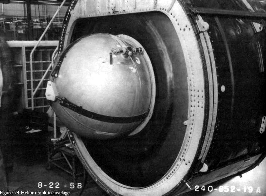 Réservoir d'hélium du X-15