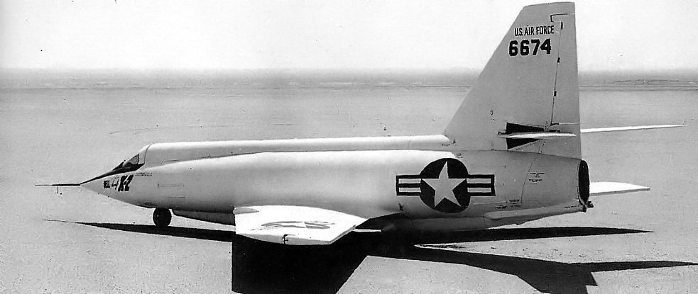 Le Bell X-2 au sol