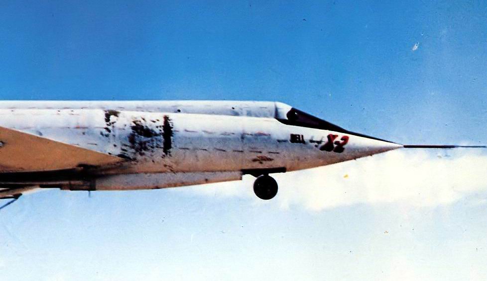 Le X-2 en vol