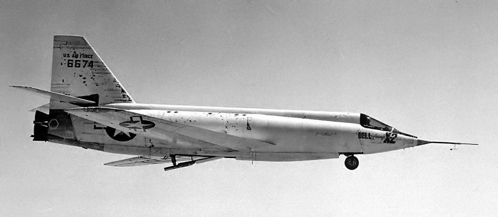 Le X-2 en vol