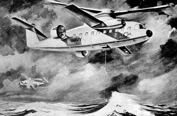 L'hélicoptère de lutte maritime de Hughes
